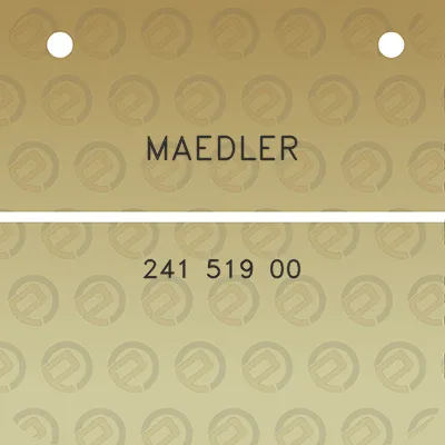 maedler-241-519-00