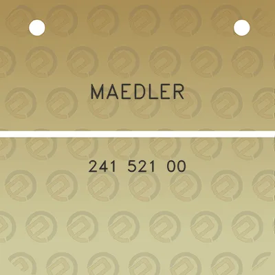 maedler-241-521-00