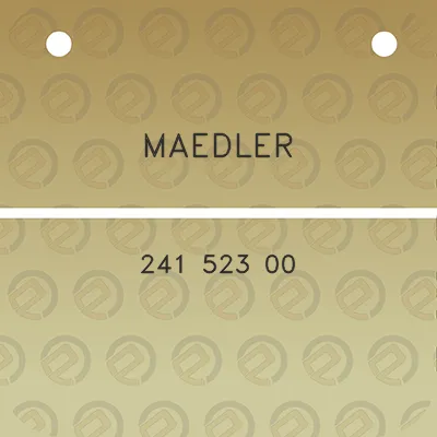 maedler-241-523-00