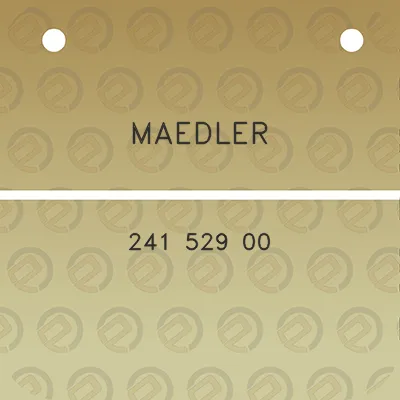 maedler-241-529-00