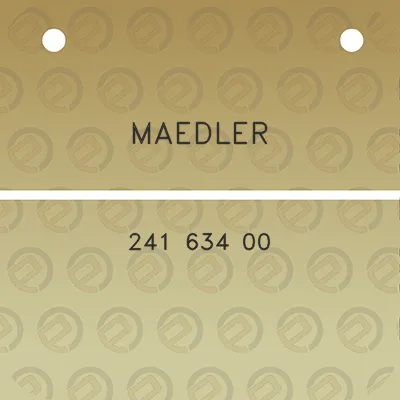 maedler-241-634-00