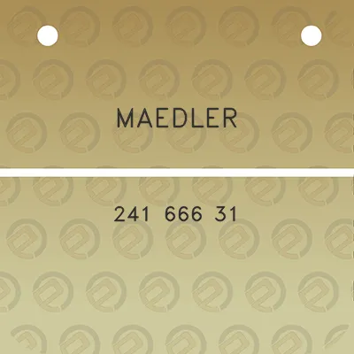 maedler-241-666-31