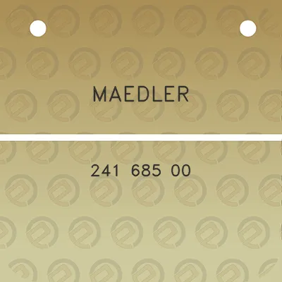 maedler-241-685-00