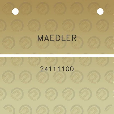 maedler-24111100