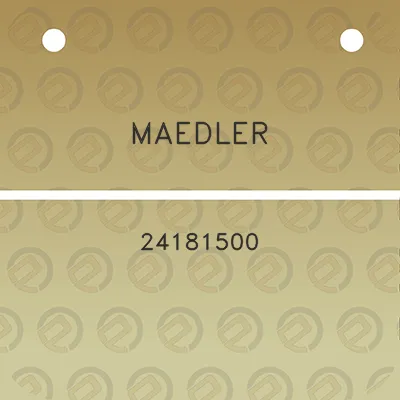 maedler-24181500