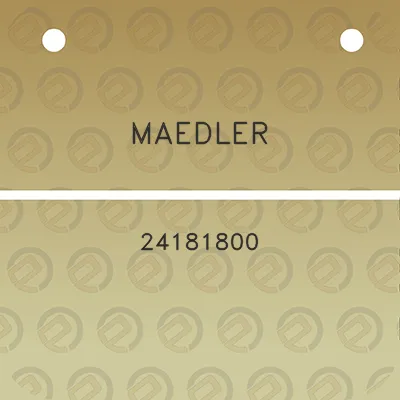 maedler-24181800