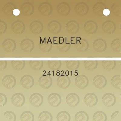 maedler-24182015