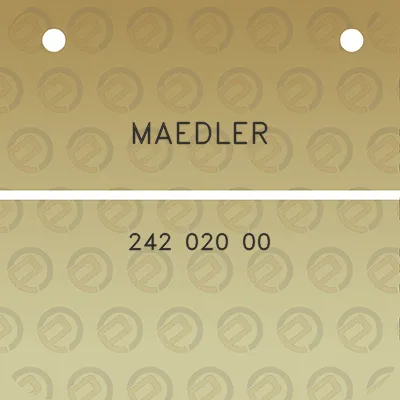 maedler-242-020-00