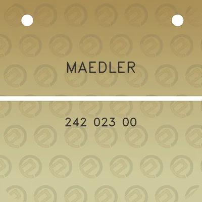 maedler-242-023-00