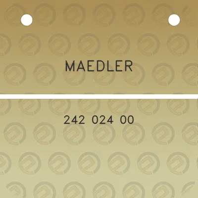 maedler-242-024-00