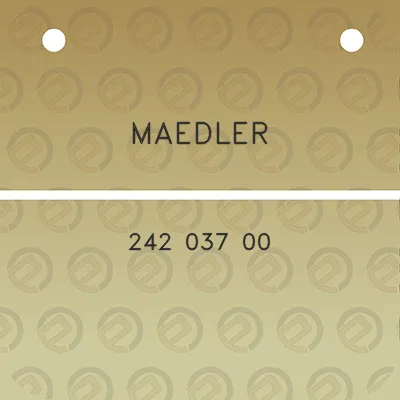 maedler-242-037-00