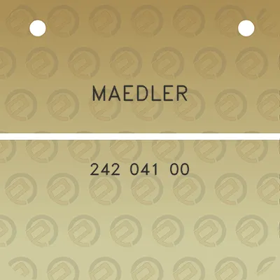 maedler-242-041-00