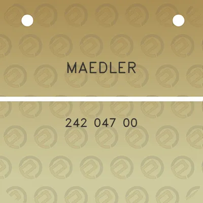 maedler-242-047-00