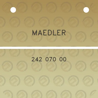 maedler-242-070-00