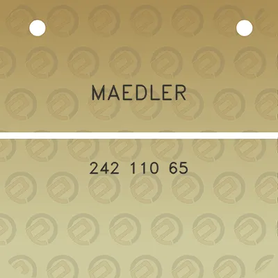 maedler-242-110-65