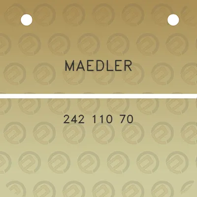 maedler-242-110-70