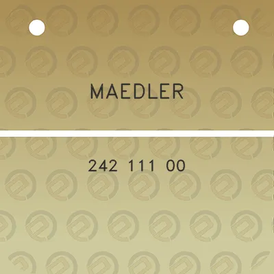 maedler-242-111-00