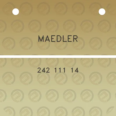 maedler-242-111-14