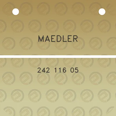 maedler-242-116-05