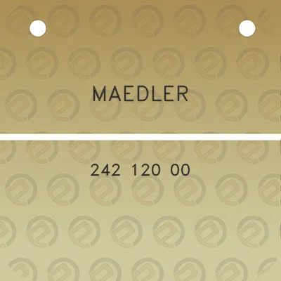 maedler-242-120-00