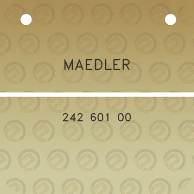 maedler-242-601-00