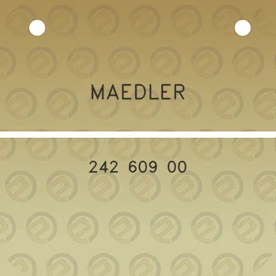 maedler-242-609-00