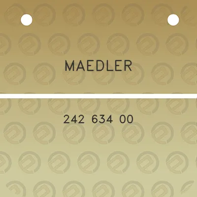 maedler-242-634-00