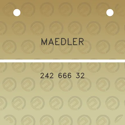 maedler-242-666-32