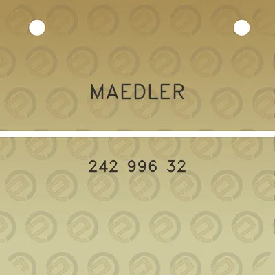 maedler-242-996-32