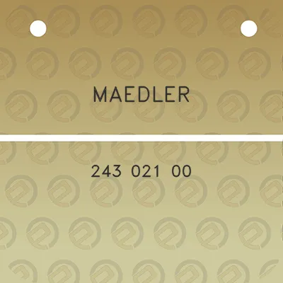 maedler-243-021-00