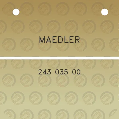 maedler-243-035-00