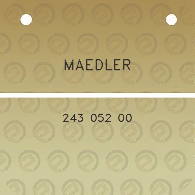 maedler-243-052-00