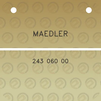 maedler-243-060-00