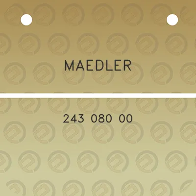 maedler-243-080-00