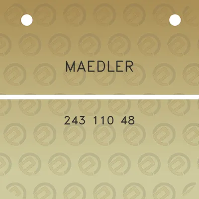 maedler-243-110-48