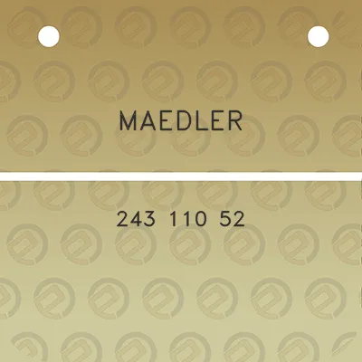 maedler-243-110-52