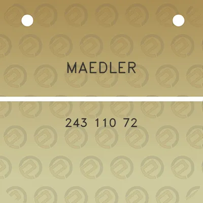 maedler-243-110-72