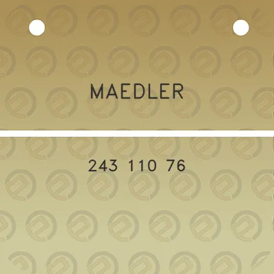 maedler-243-110-76