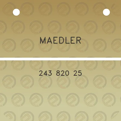 maedler-243-820-25