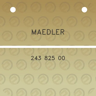 maedler-243-825-00