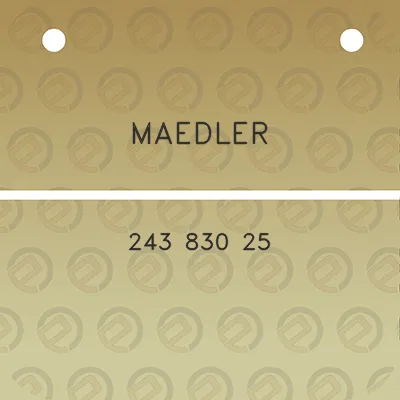 maedler-243-830-25