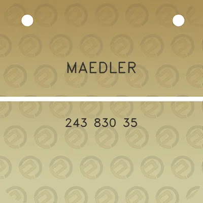 maedler-243-830-35