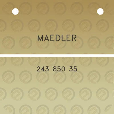 maedler-243-850-35