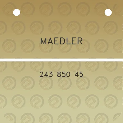 maedler-243-850-45