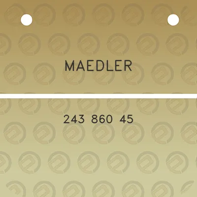 maedler-243-860-45