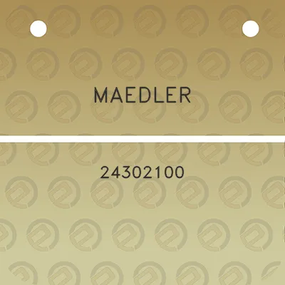 maedler-24302100