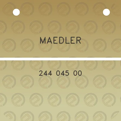 maedler-244-045-00