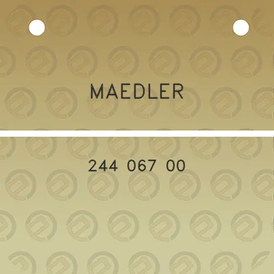 maedler-244-067-00