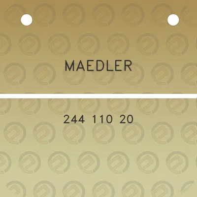 maedler-244-110-20