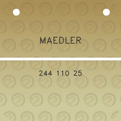 maedler-244-110-25